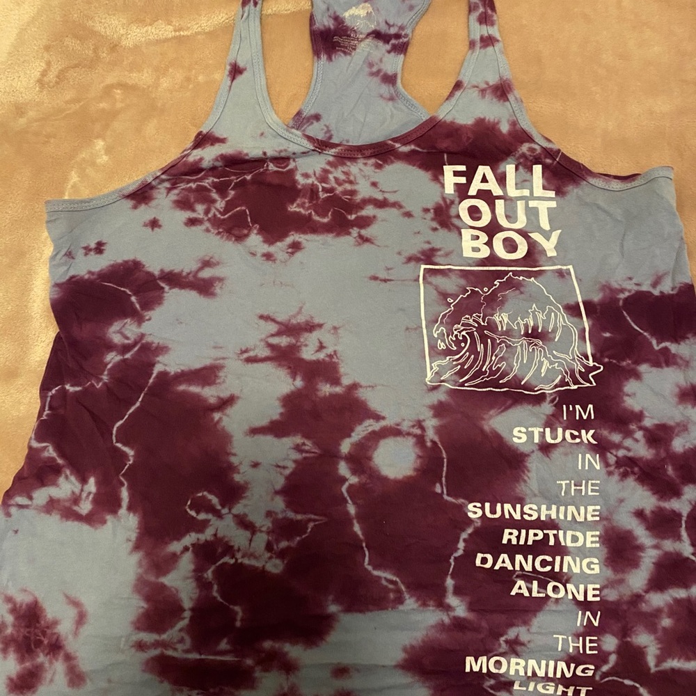 fall out boy mania tank top